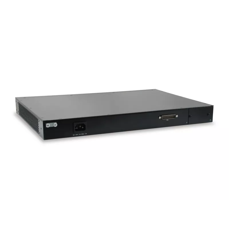 Switch Gigabit Gerido L3 Empilhável LevelOne KILBY 28 portas, 2 x 10GbE SFP+, 1 x slot de módulo 10GbE