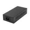 Injetor PoE Gigabit LevelOne, 60 W, 802.3at/af PoE, Gigabit Ethernet, 10,100,1000 Mbit/s, IEEE 802.3af, IEEE 802.3at, IEEE 802.3bt, preto, alimentação, 60 W