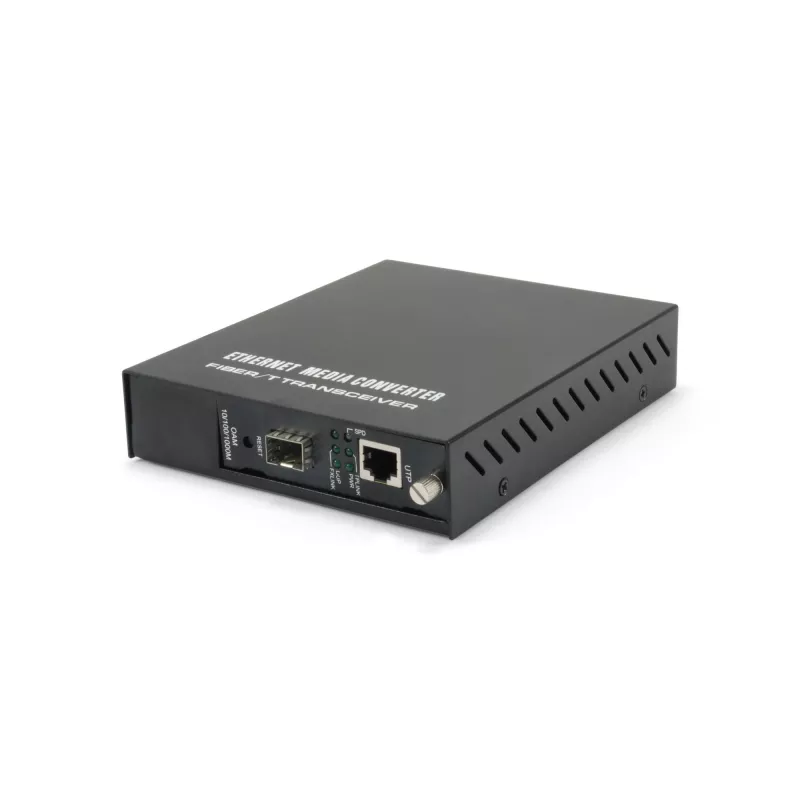 Conversor de Meios Gerido LevelOne RJ45 para SFP Gigabit