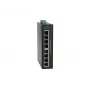 Switch Industrial PoE Fast Ethernet LevelOne de 8 portas, 4 saídas PoE, 802.3at/af PoE, 126W, -40°C a 75°C