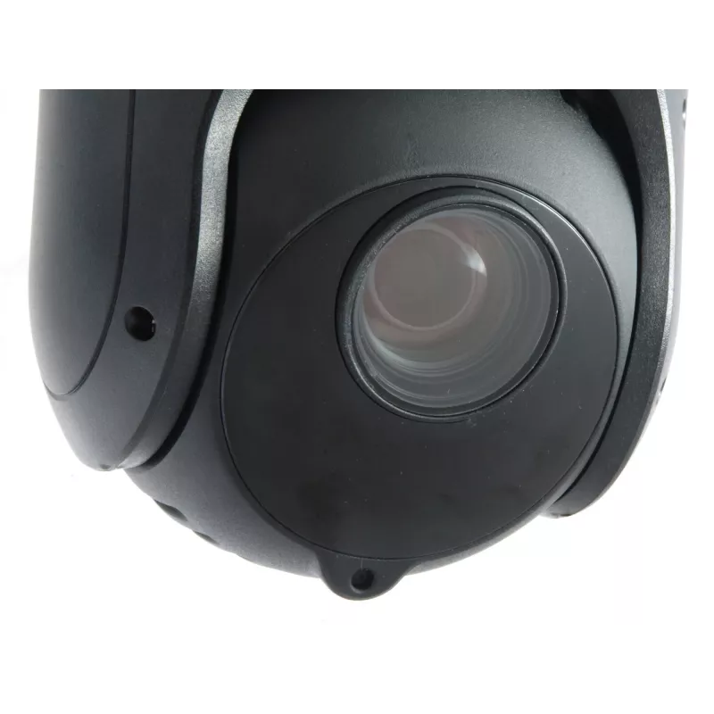 LevelOne FCS-4051 câmara IP dome PTZ, 2 MP 1920 x 1080, zoom ótico 20x, IV até 100 m, interior/exterior, áudio bidirecional, H.264, PoE+ (802.3at), preta/branca