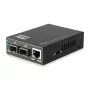 Switch Conversor de Meios LevelOne RJ45 para SFP Gigabit, 2 x SFP, 1 x RJ45