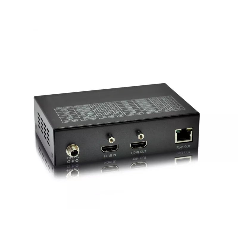 Transmissor HDMI sobre Cat.5 LevelOne, 300 m, 1920 x 1200 píxeis, transmissor AV, 300 m, preto