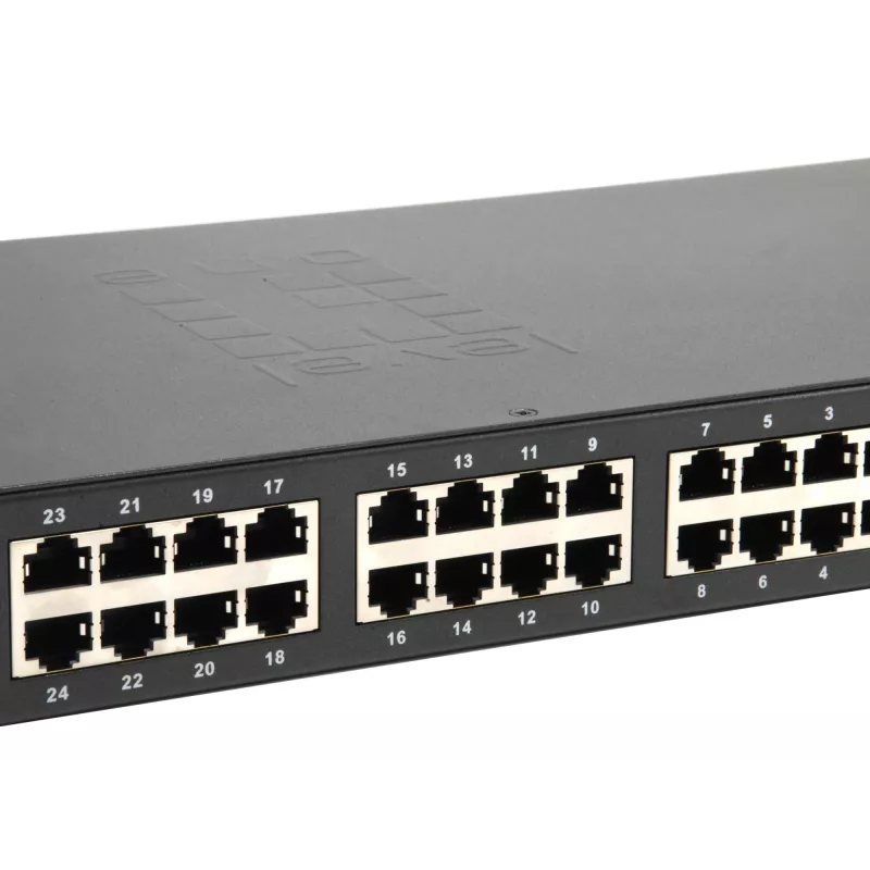 Switch não gerido LevelOne FGP-2601W150 26 portas Fast Ethernet PoE