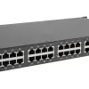 Switch PoE Fast Ethernet LevelOne de 34 portas, 802.3at/af PoE, 32 saídas PoE, 2 x Gigabit RJ45, 250W