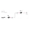 Conversor de mídia Gigabit LevelOne RJ45 para SFP, PoE PSE