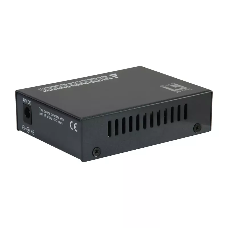 Conversor de mídia Gigabit LevelOne RJ45 para SFP, PoE PSE