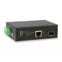 Conversor de mídia industrial Gigabit LevelOne RJ45 para SFP, 1 saída PoE