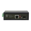 Conversor de mídia industrial Gigabit LevelOne RJ45 para SFP, 1 saída PoE