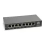 Switch PoE Gigabit LevelOne de 8 portas, 802.3at/af PoE, 120W