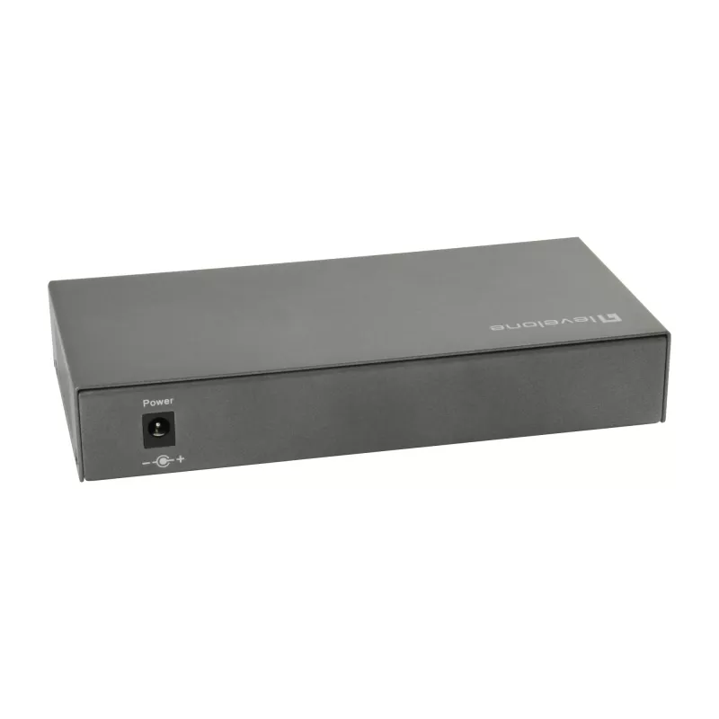 Switch PoE Gigabit LevelOne de 8 portas, 802.3at/af PoE, 120W