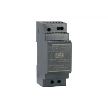 Fonte de alimentação industrial LevelOne 24 V DC, 30 W, calha DIN