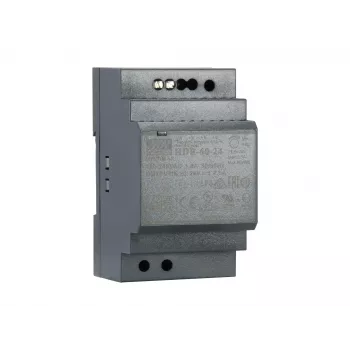 Fonte de alimentação industrial 24V DC LevelOne, 60W, calha DIN