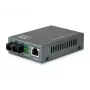 Conversor de mídia Fast Ethernet LevelOne RJ45 para SC, fibra multimodo, 1310 nm, 2 km