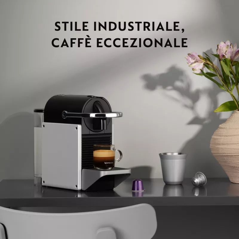Máquina de café de cápsulas automática De’Longhi Pixie EN127.S 1 L