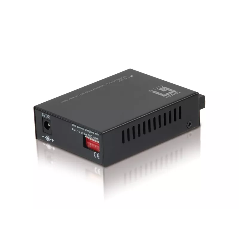 Conversor de mídia Fast Ethernet LEVEL ONE FVT-2201, RJ45 para SC