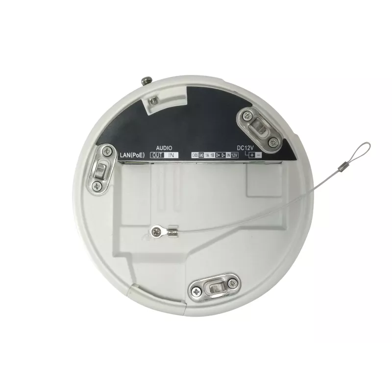 Câmara IP de rede fixa dome LevelOne GEMINI, 2 megapixels, H.265, 60 fps HFR, zoom ótico 4,3x, LEDs IR, interior/exterior