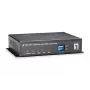 Conversor de mídia de rede LevelOne VDS-1201 100 Mbit/s preto