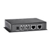 Conversor de mídia de rede LevelOne VDS-1201 100 Mbit/s preto