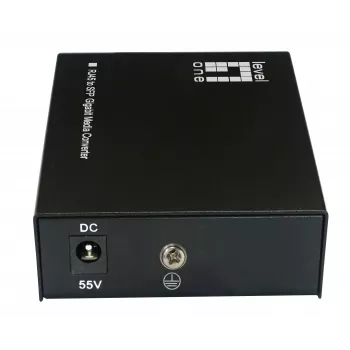 Conversor de meios Gigabit LevelOne RJ45 para SFP, 802.3bt 60W PoE PSE