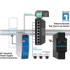 Switch gerido LevelOne Hilbert 8 portas Industrial Gigabit PoE Smart Lite