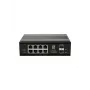 Switch de rede LevelOne IGP-1031 Gigabit Ethernet (10/100/1000) Power over Ethernet (PoE) preto