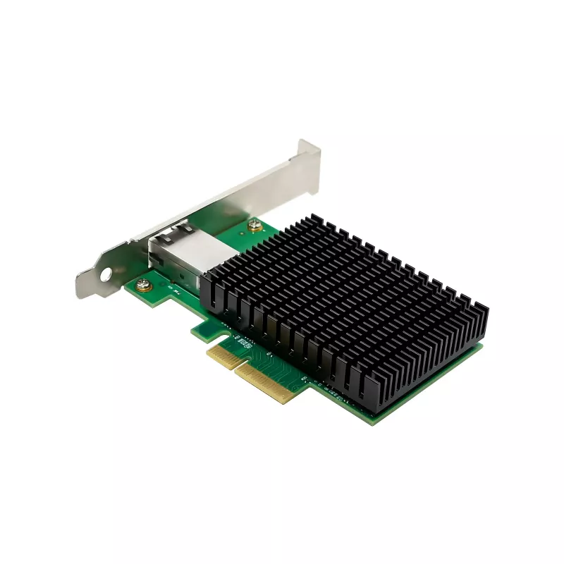Placa de rede LevelOne 10 Gigabit PCIe x4, 1 x RJ45, interna, com fios, PCI Express, Ethernet, 10000 Mbit/s, verde
