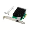 Placa de rede LevelOne 10 Gigabit PCIe x4, 1 x RJ45, interna, com fios, PCI Express, Ethernet, 10000 Mbit/s, verde