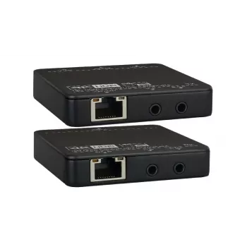 Extensor AV LevelOne HVE-9006 transmissor e recetor AV preto