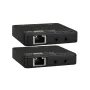 Extensor AV LevelOne HVE-9006 transmissor e recetor AV preto