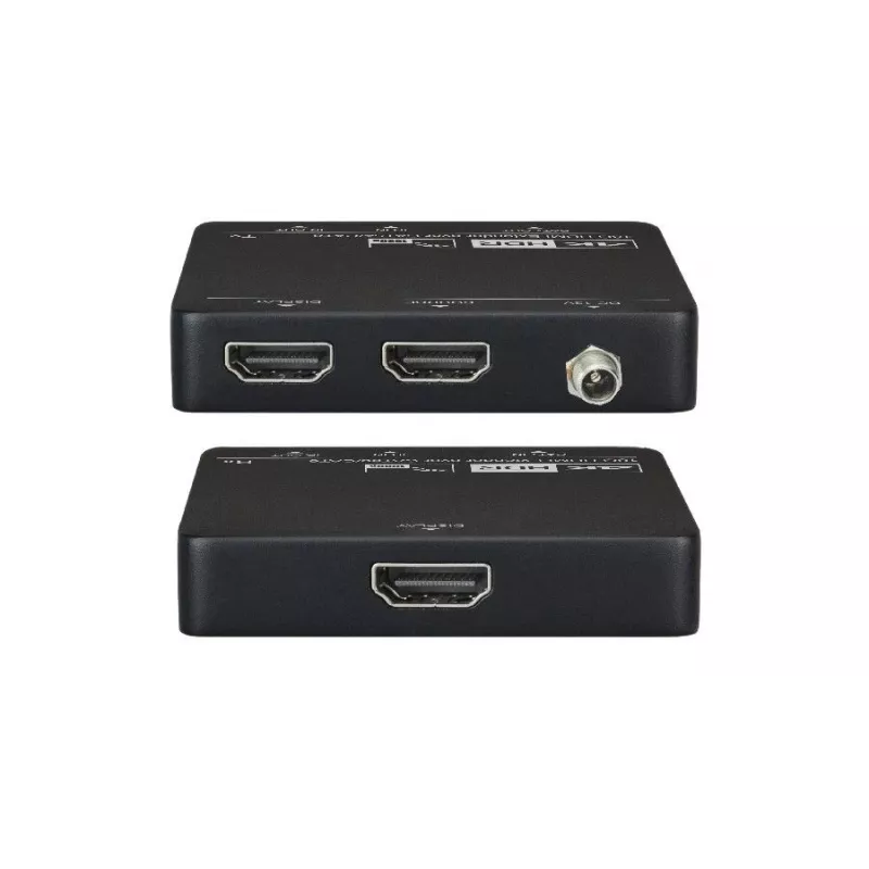 Extensor AV LevelOne HVE-9006 transmissor e recetor AV preto