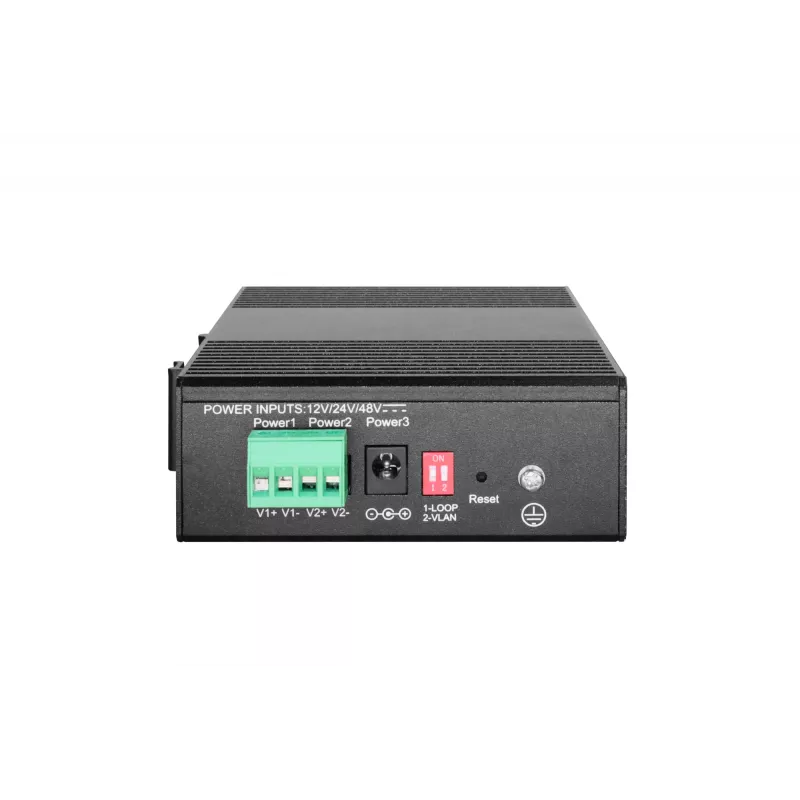 Switch gerido LevelOne Hilbert 6 portas Industrial Gigabit Smart Lite