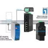 Switch gerido LevelOne Hilbert 6 portas Industrial Gigabit Smart Lite