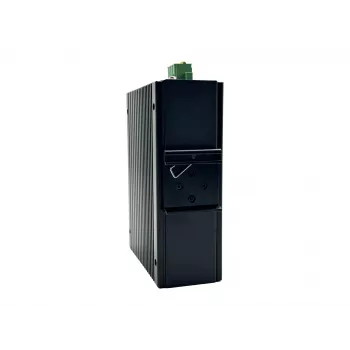 LevelOne Switch Industrial Gerido L2 Plus Gigabit de 10 Portas, 8x 1GbE RJ45, 2x 1/2.5GbE SFP, Calha DIN, -40°C a 75°C