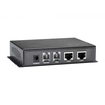 LevelOne VDS-1202 Conversor de Media de Rede 100 Mbit/s Cinzento