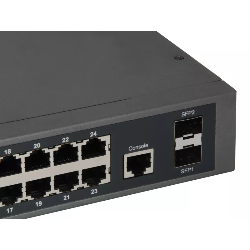 LevelOne GEP-2652 Switch de Rede Gerido L2 Gigabit Ethernet (10/100/1000) Power over Ethernet (PoE) Cinzento
