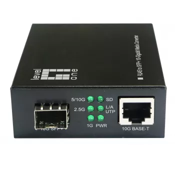 LevelOne Conversor de Media RJ45 para SFP+ 10-Gigabit