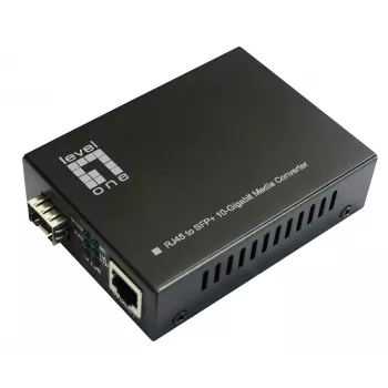 LevelOne Conversor de Media RJ45 para SFP+ 10-Gigabit