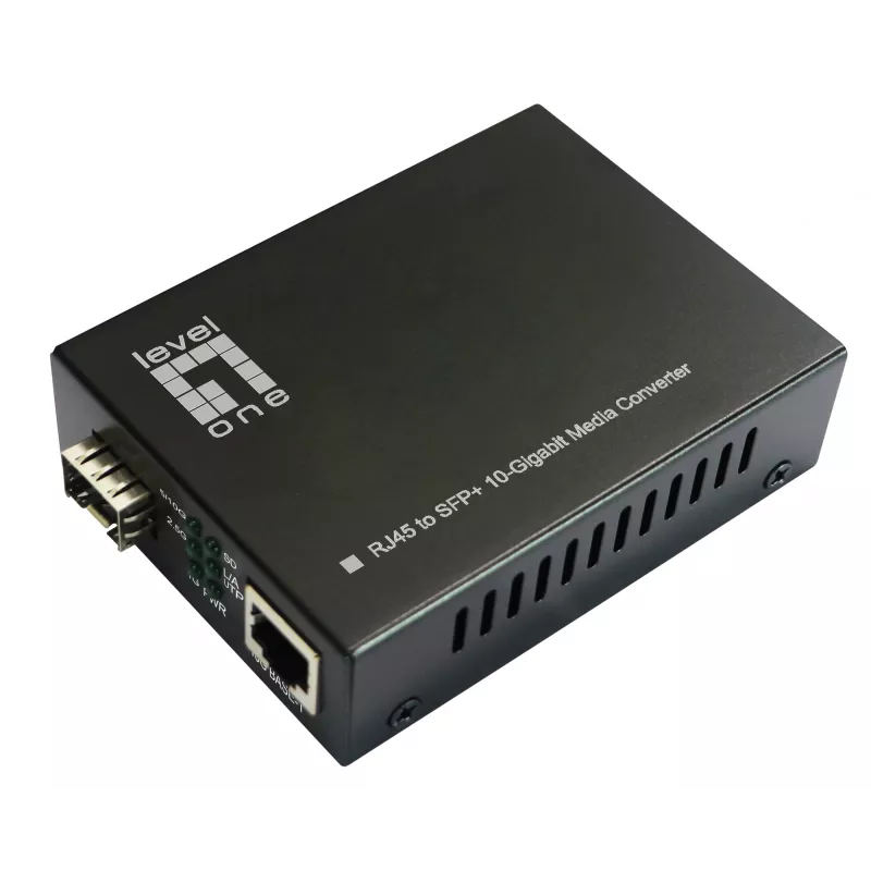 LevelOne Conversor de Media RJ45 para SFP+ 10-Gigabit