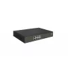 LevelOne Hilbert Switch Smart Lite Gigabit PoE de 10 Portas, 8 Saídas PoE, 2 x Gigabit SFP, 802.3at/af PoE, Orçamento PoE de 130W