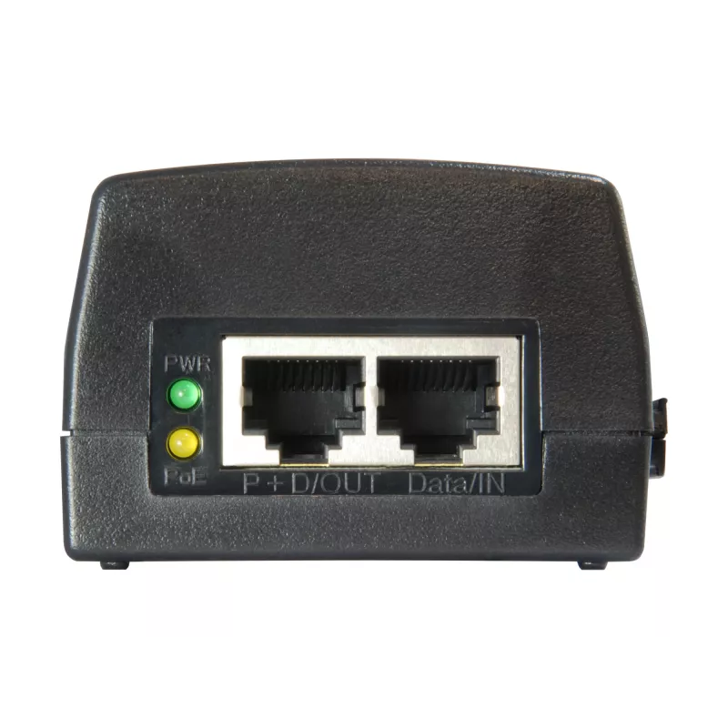 LevelOne POI-3010 Adaptador PoE Fast Ethernet, Gigabit Ethernet 52 V