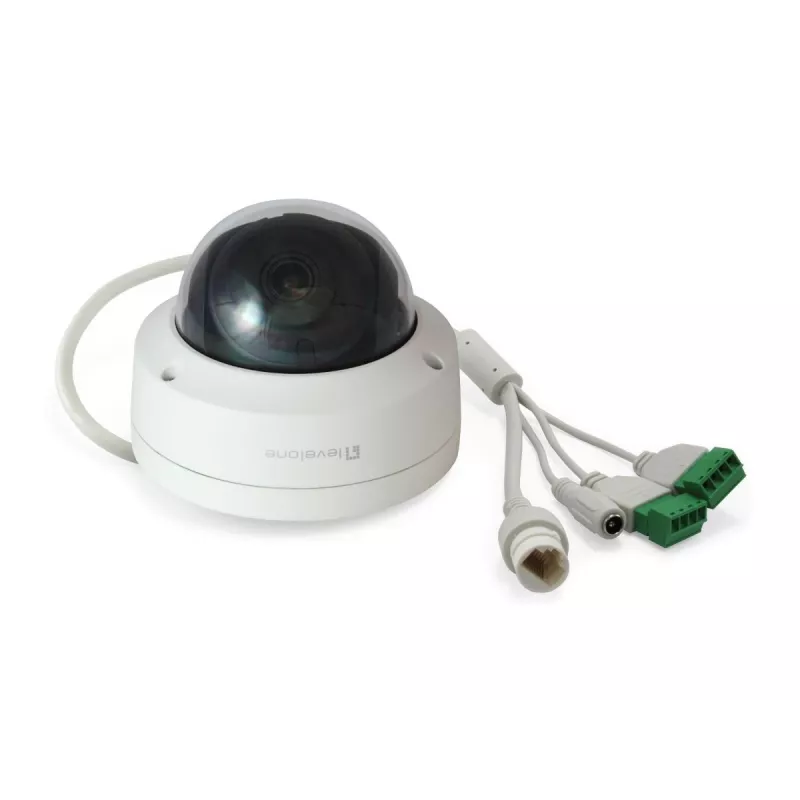 LevelOne GEMINI Câmara de Rede IP Dome Fixa, 6 Megapixel, H.265, 802.3af PoE, Interior/Exterior