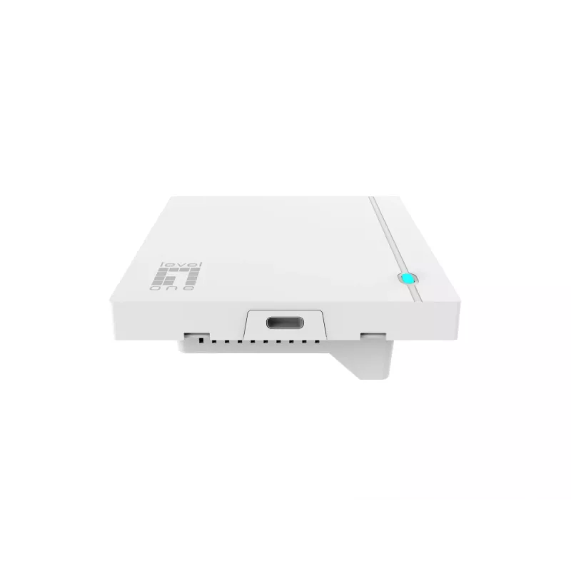 LevelOne Ponto de Acesso Wi-Fi PoE In-Wall AX1800 Dualband Wi-Fi 6
