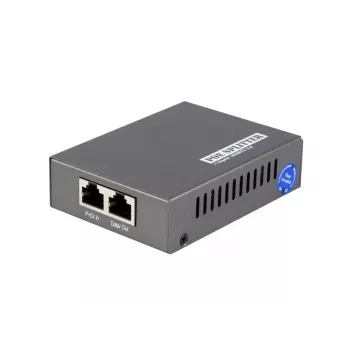 LevelOne Splitter PoE Gigabit, 802.3at/af PoE, Saída 5-12V DC