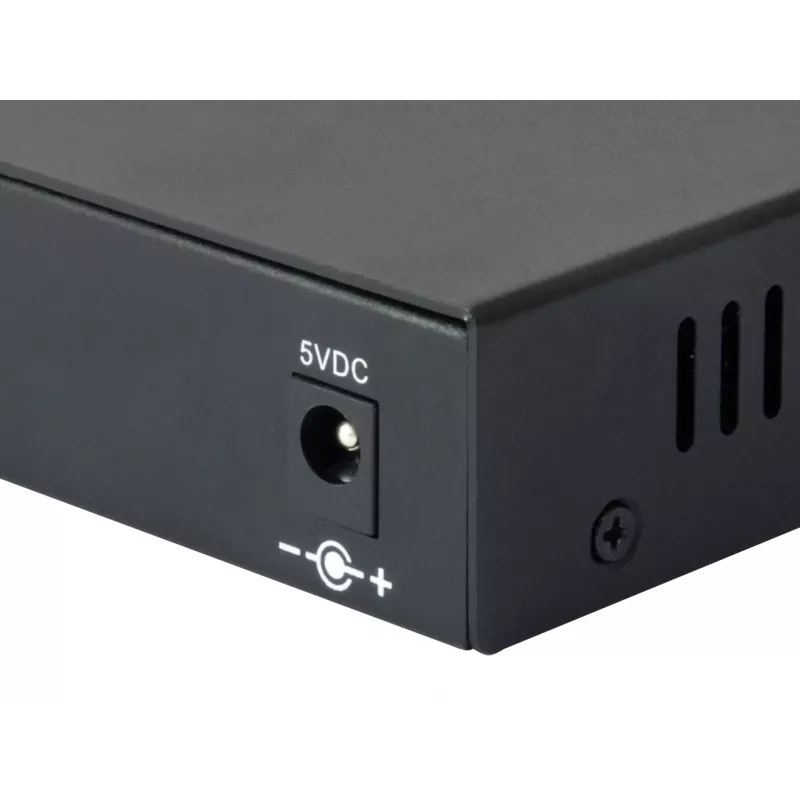 LevelOne GVT-0500 Conversor de Media de Rede 10000 Mbit/s Preto