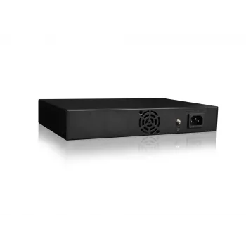 LevelOne KILBY Switch PoE Gerido L2 Gigabit de 10 Portas, 2 x SFP, 802.3at/af PoE, 125W, 8 Saídas PoE