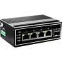 LevelOne IGP-0502 Switch de Rede Não Gerido Gigabit Ethernet (10/100/1000) Power over Ethernet (PoE) Preto