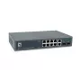 LevelOne GEP-1221 Switch de Rede Não Gerido Gigabit Ethernet (10/100/1000) Power over Ethernet (PoE) Preto