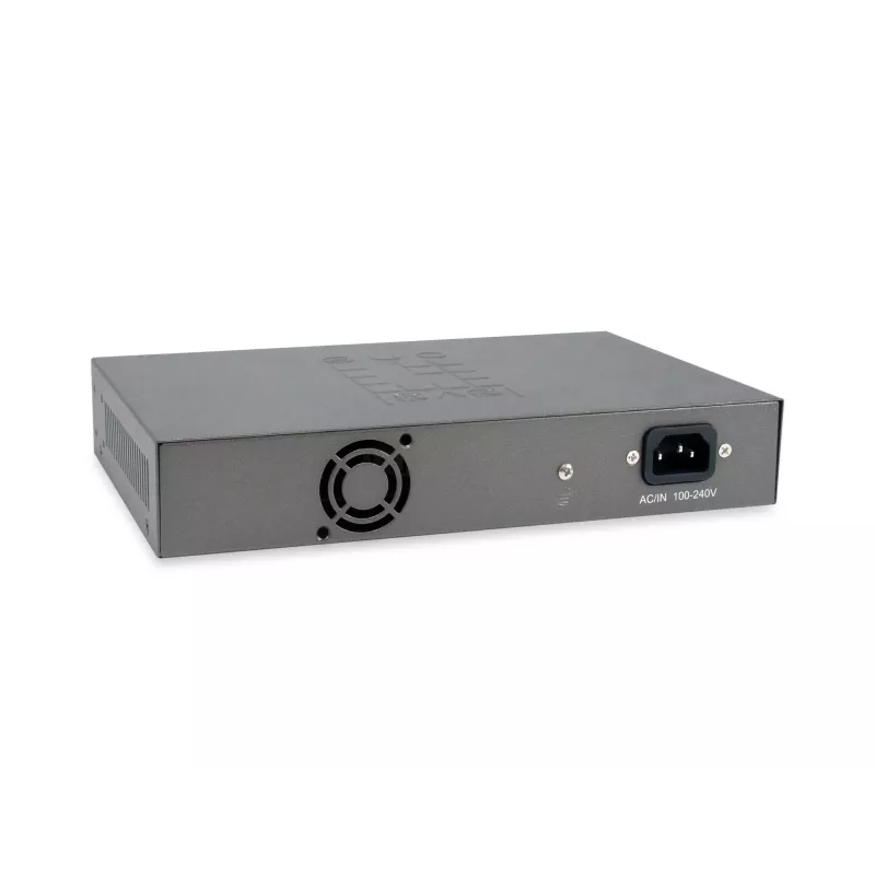 LevelOne GEP-1221 Switch de Rede Não Gerido Gigabit Ethernet (10/100/1000) Power over Ethernet (PoE) Preto