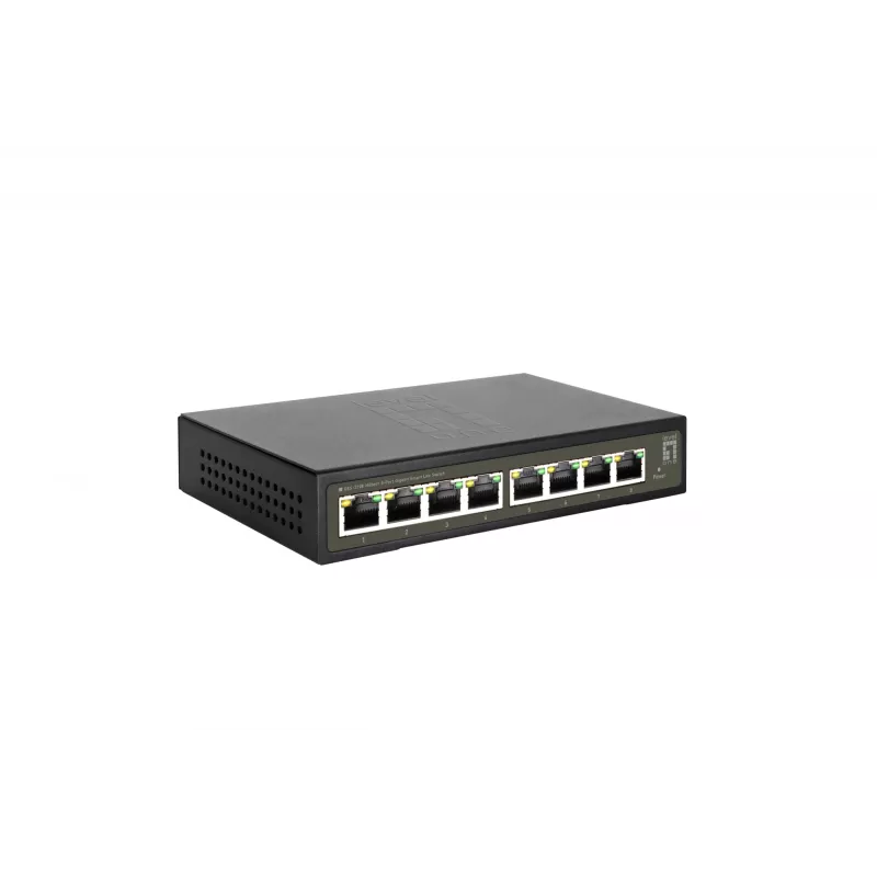 LevelOne Hilbert Switch Smart Lite Gerido 8 Portas Gigabit, L2, Gigabit Ethernet (10/100/1000), Full-duplex